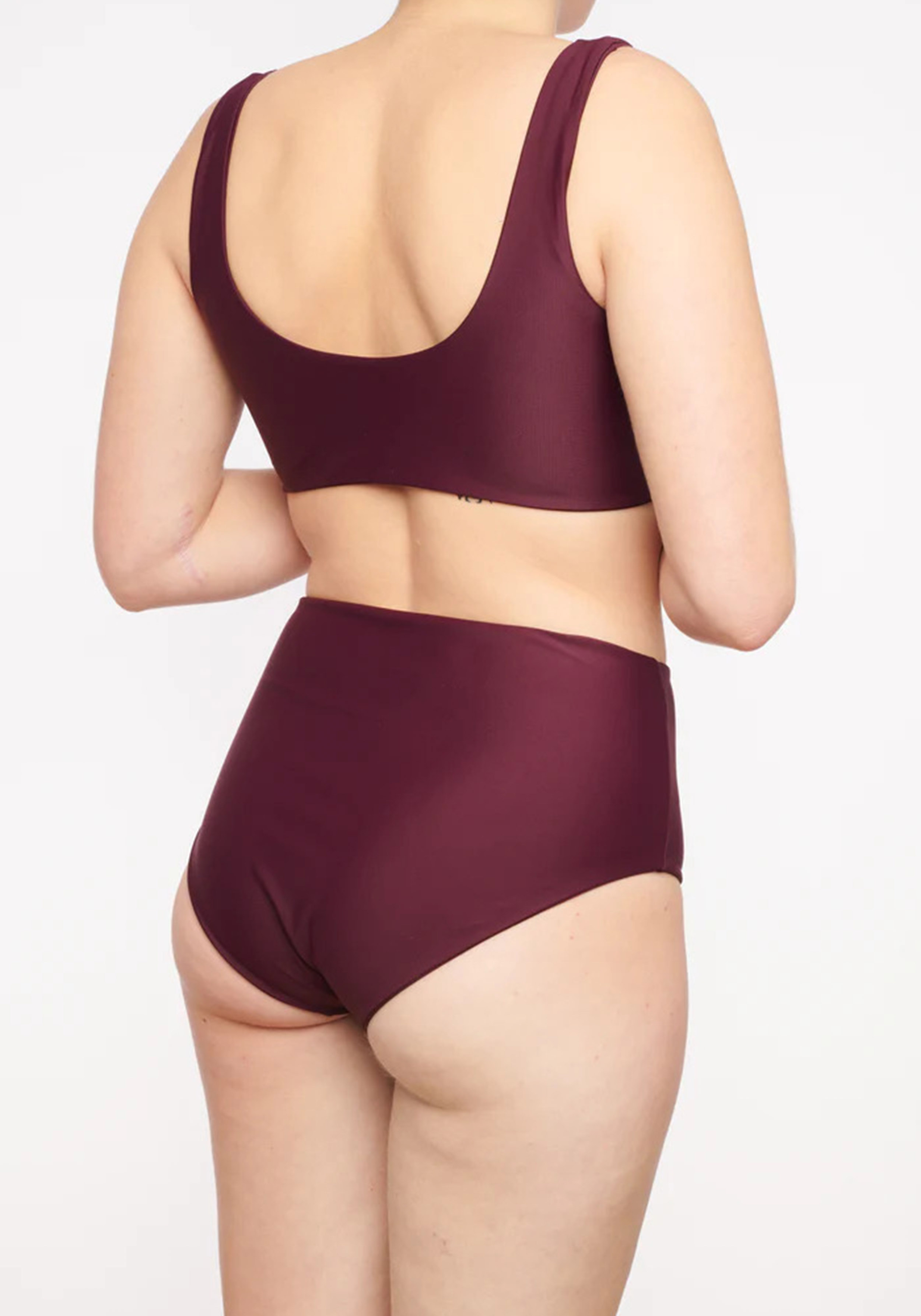 Neumuhle Bikini Bottom Ascona Net-Bikini Aubergine