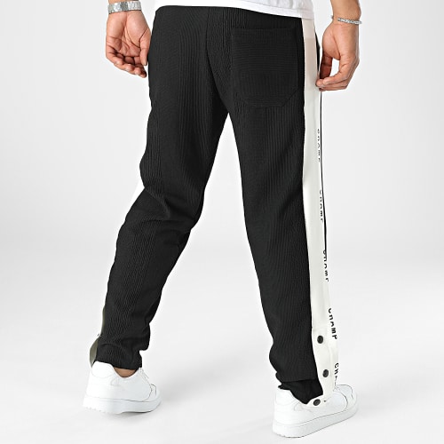 Pantalon Jogging Noir Blanc