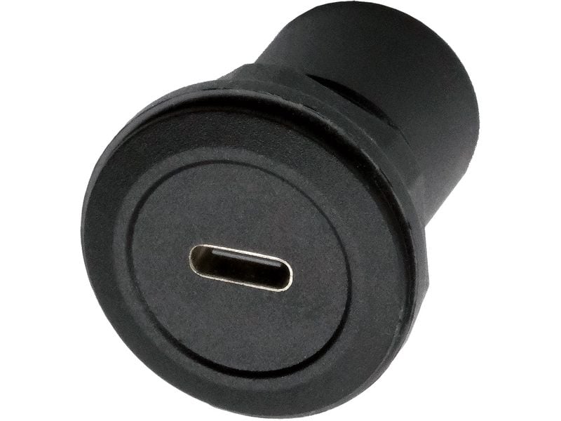 Exsys USB 3.1 Adapter USB-C Buchse - USB-C Buchse Einbau-Adapter USB-C Buchse zu Buchse, USB 3.2 Gen 1
