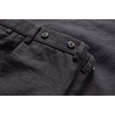 Herren-Leinenhose, Dunkelblau