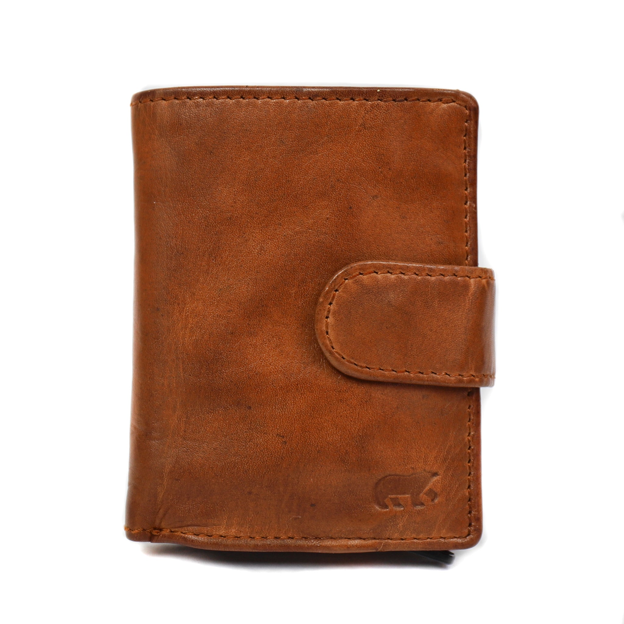 RFID Pasjeshouder 'Kris' cognac Cognac
