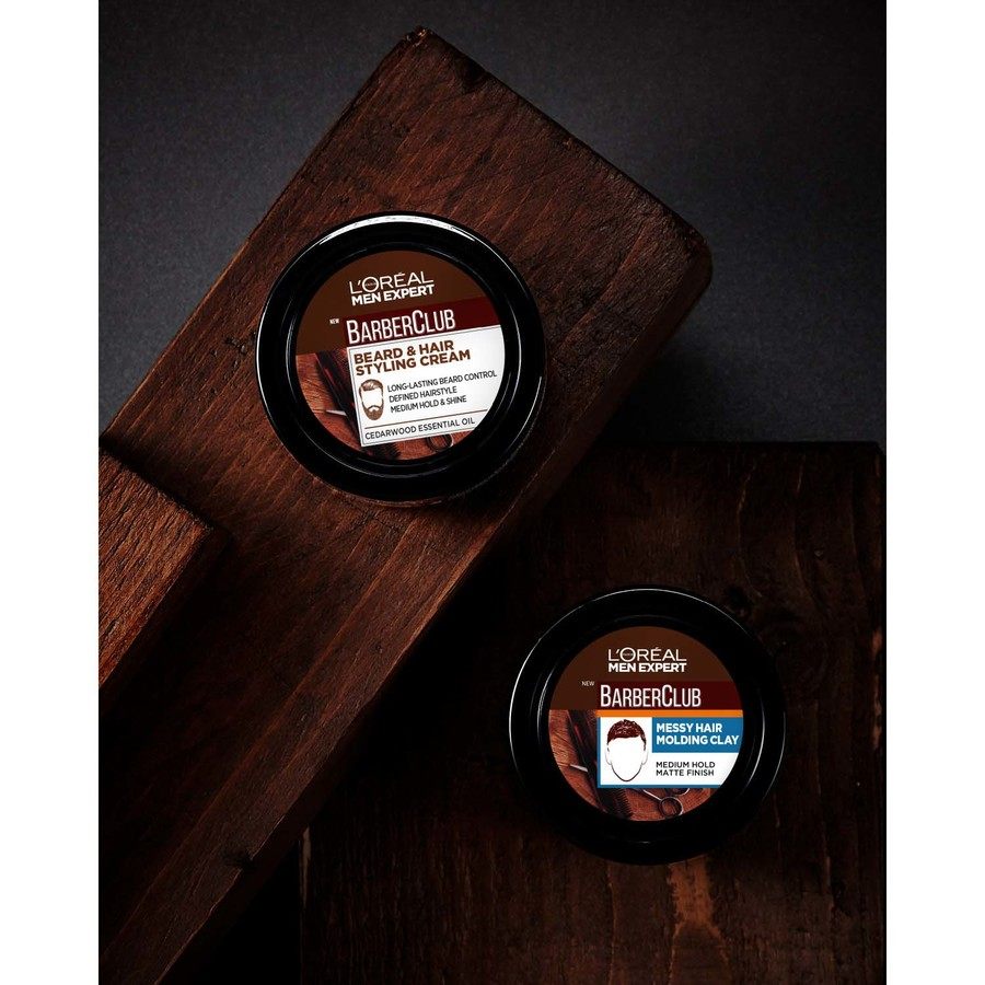 L'Oréal Paris Men Expert Barber Club Beard & Hair Styling Cream 75ml