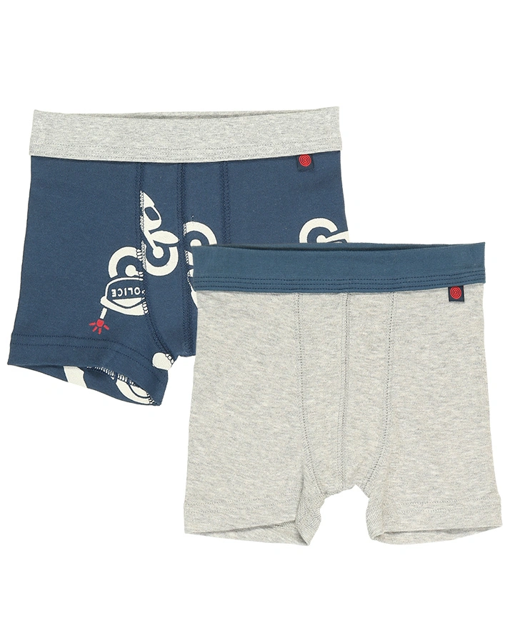 Boxershorts SAN – POLICE 2er Pack in dark denim
