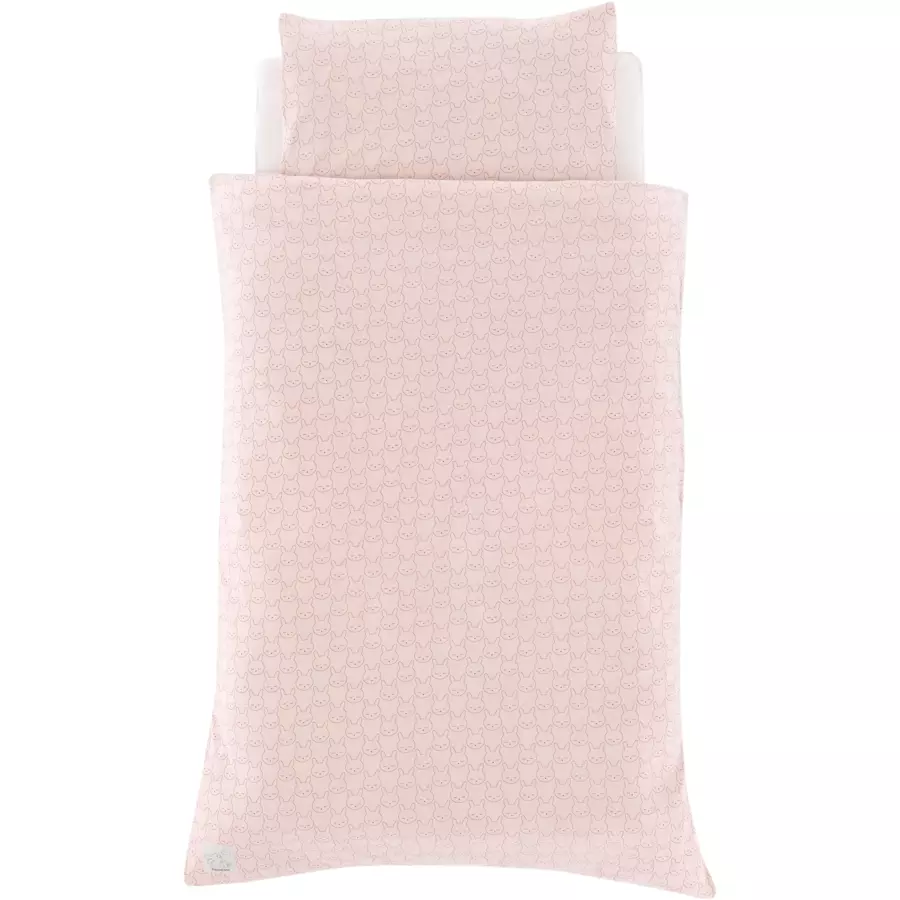 Träumeland Jerseybettwäsche Kuschelhase beige 100 x 135 cm