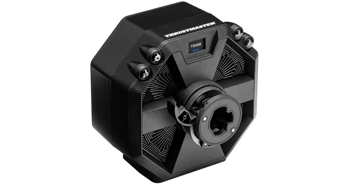 ThrustmasterT598 Servo Base stuurbasis  (Zwart, PlayStation 4, PlayStation 5, Pc)