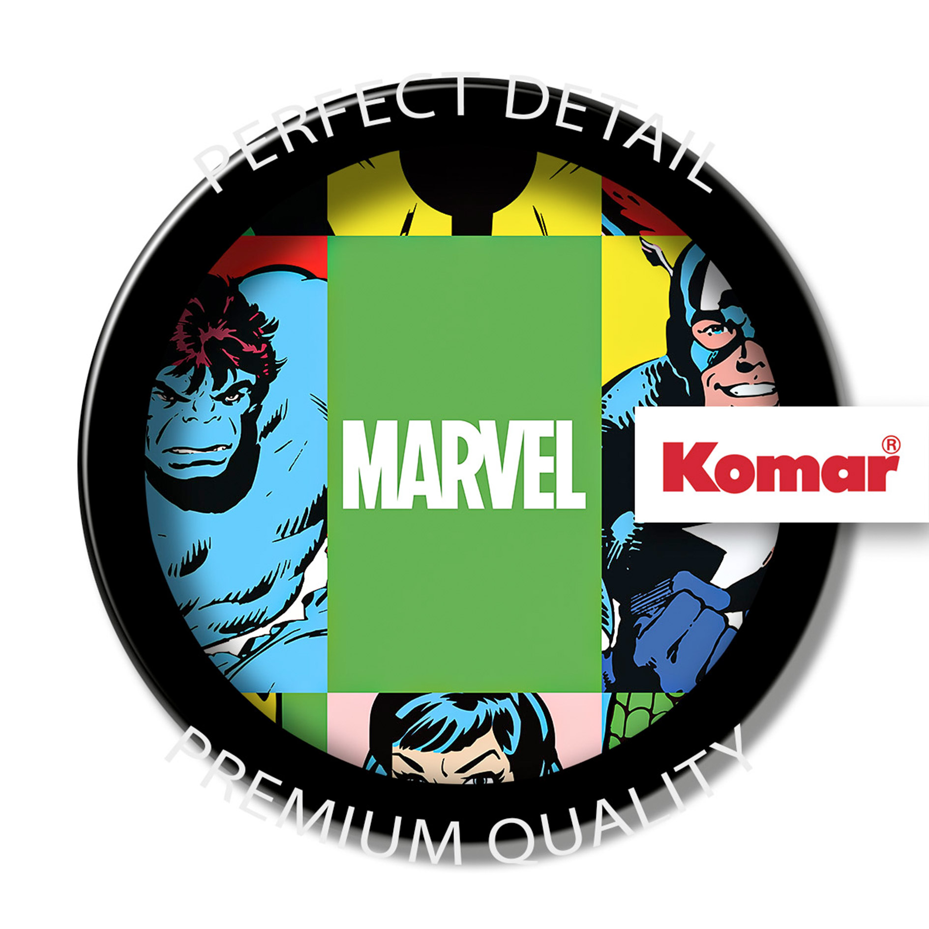 Vlies-Fototapete MARVEL POWERUP TEAM - 150x250 cm