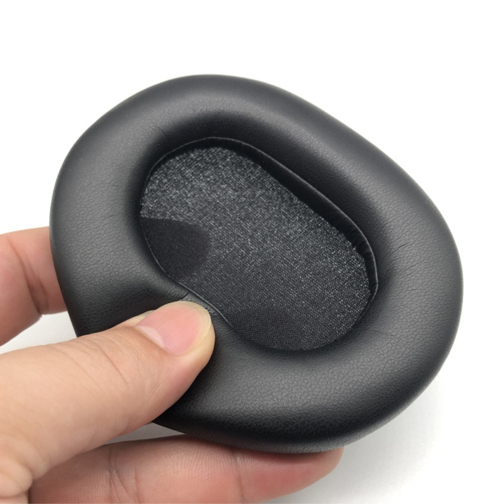 (2er Set) Sony WH-1000XM5 Kopfhörer Ersatz Ohr Polster Kissen - Schwarz