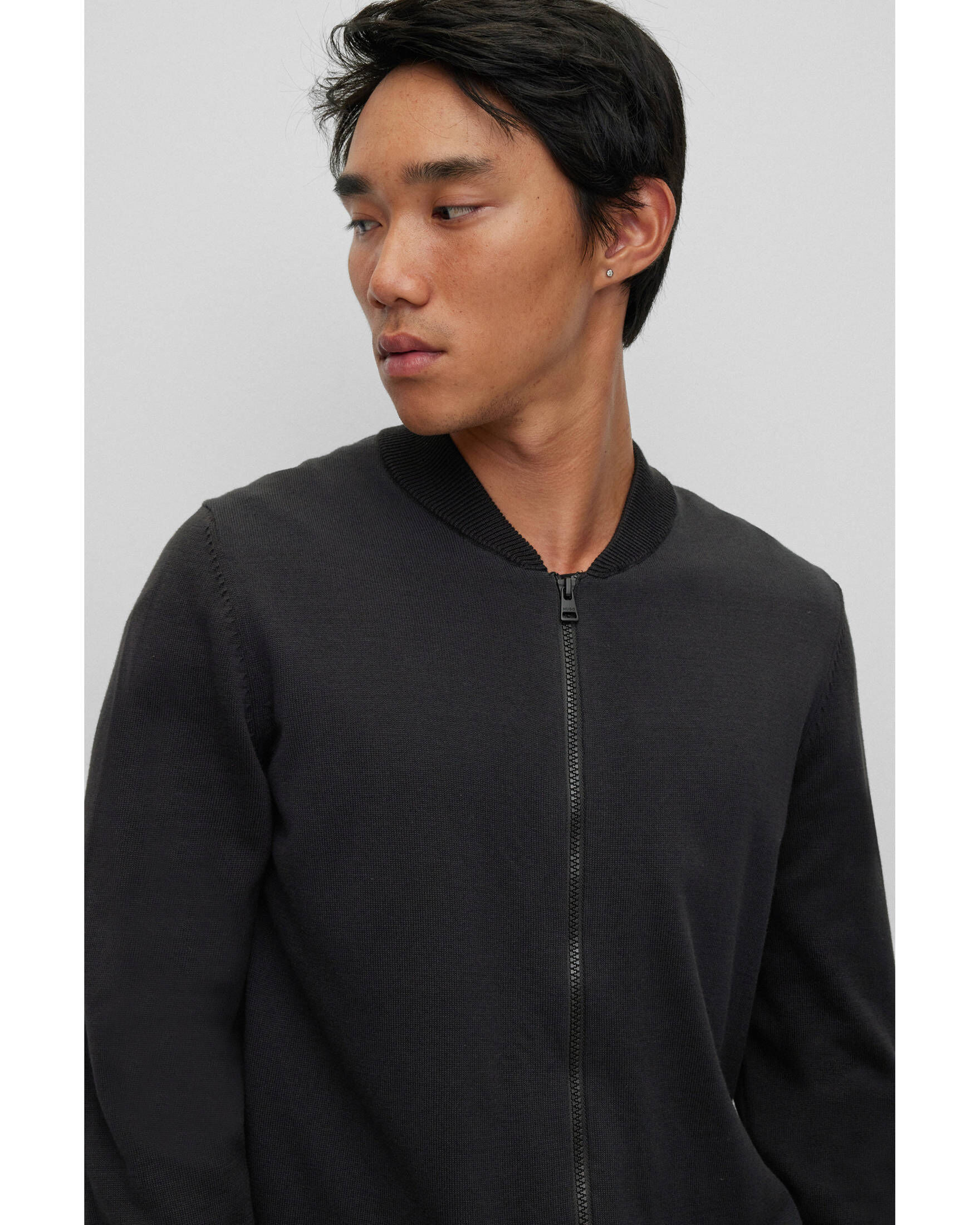 HUGO| Herren Strickjacke SAN-JAQUE-C