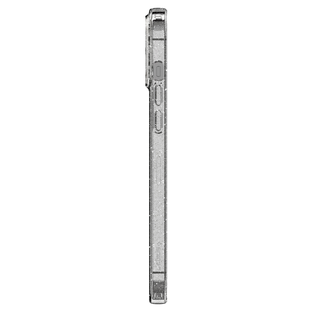 iPhone 12 / iPhone 12 Pro Liquid Crystal Glitter Case Gummi Hülle (ACS01698) - Transparent