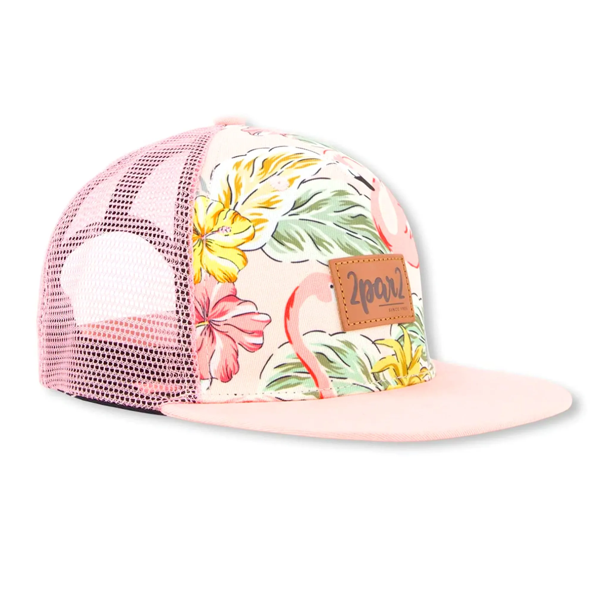 Deux par Deux Casquette Flamant Rose 3-12ans