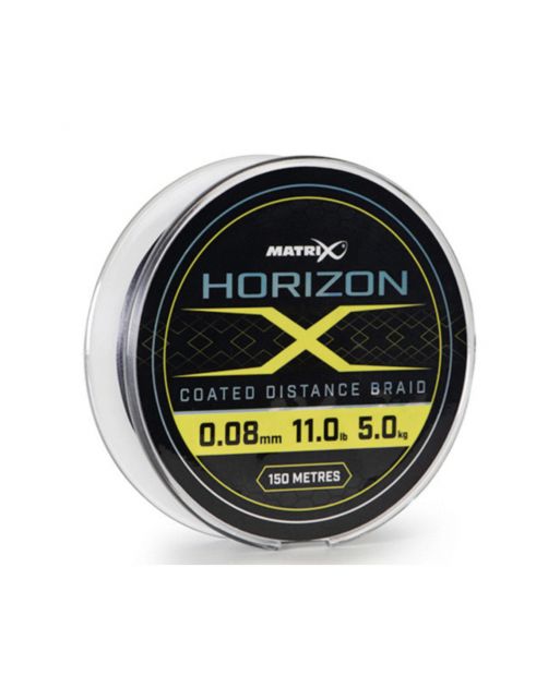 Matrix Horizon X Coated Distance Braid 0.08mm - Gevlochten lijn - 150 m