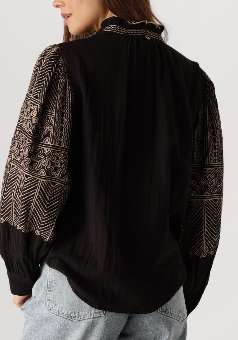 zwarte antik batik blouses svetlana blouse