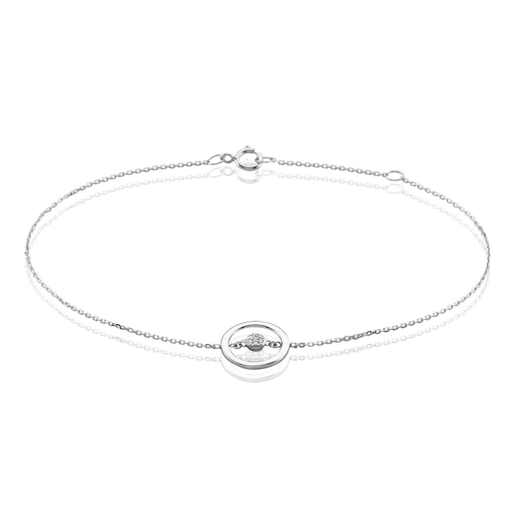 Bracelet Natalane Or Blanc Diamant