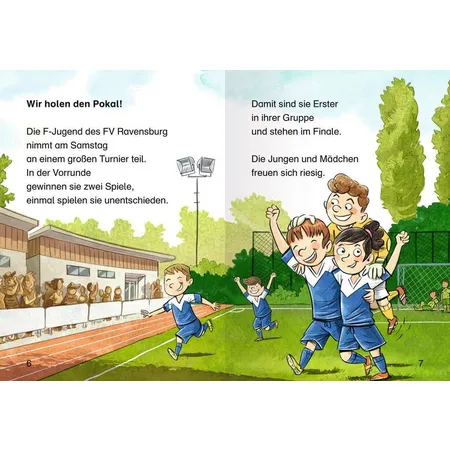 Ravensburger Leserabe - 1. Lesestufe: Fußballgeschichten