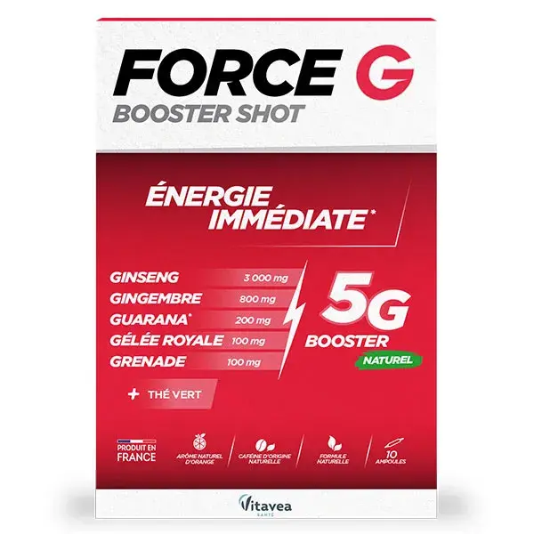 Vitavea Force G Booster Shot Energia Instantânea 10 ampolas
