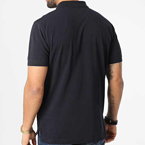 Polo Manches Courtes Roundall Corp Logo Regular 1375 Bleu Marine