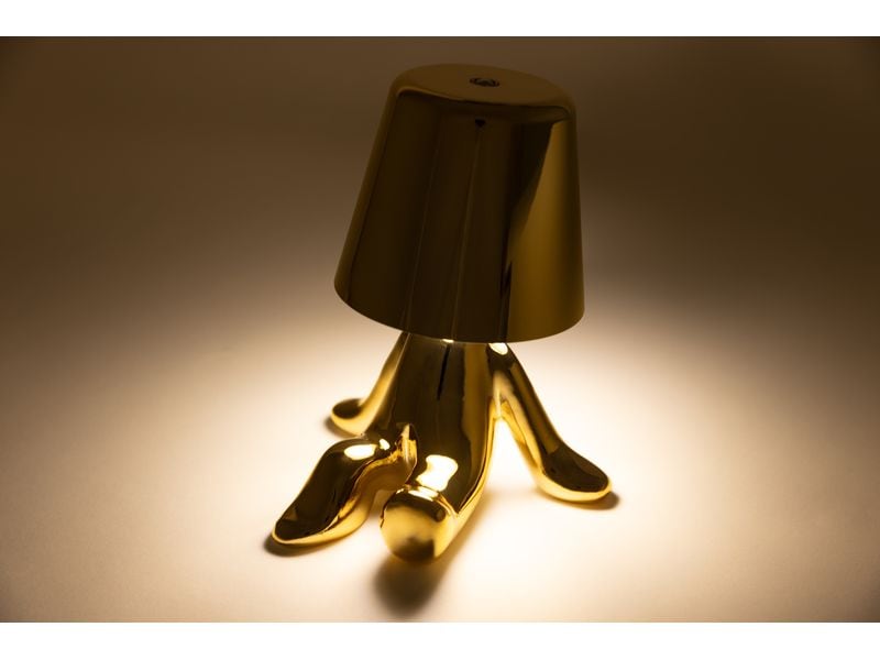 COCON LED Stimmungslicht KIDDO Gold Portable Akku-Tischleuchte