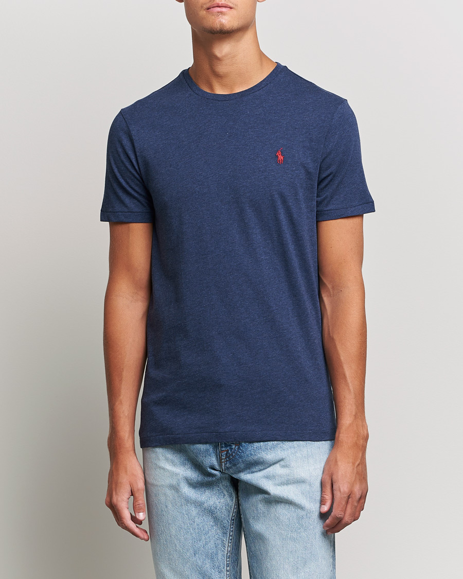 Polo Ralph Lauren Crew Neck T-Shirt Spring Navy Heather