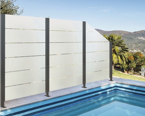 Hoofdelement Vidrio glas 120x120 cm stroken