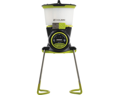 Goal Zero Lighthouse Mini Core Campinglantaarn 210 lm met ingebouwd zonnepaneel