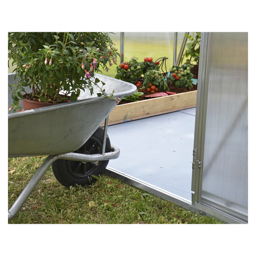 Drivhus 2,3 m² 126x185x208 cm