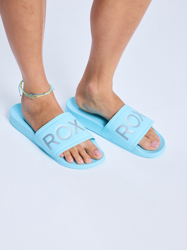 Slippy Ii Sandales Bleu Femme