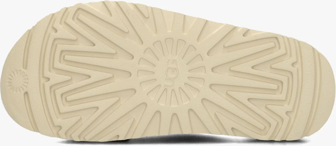 UGG beige ugg slippers w goldenstar cross slide