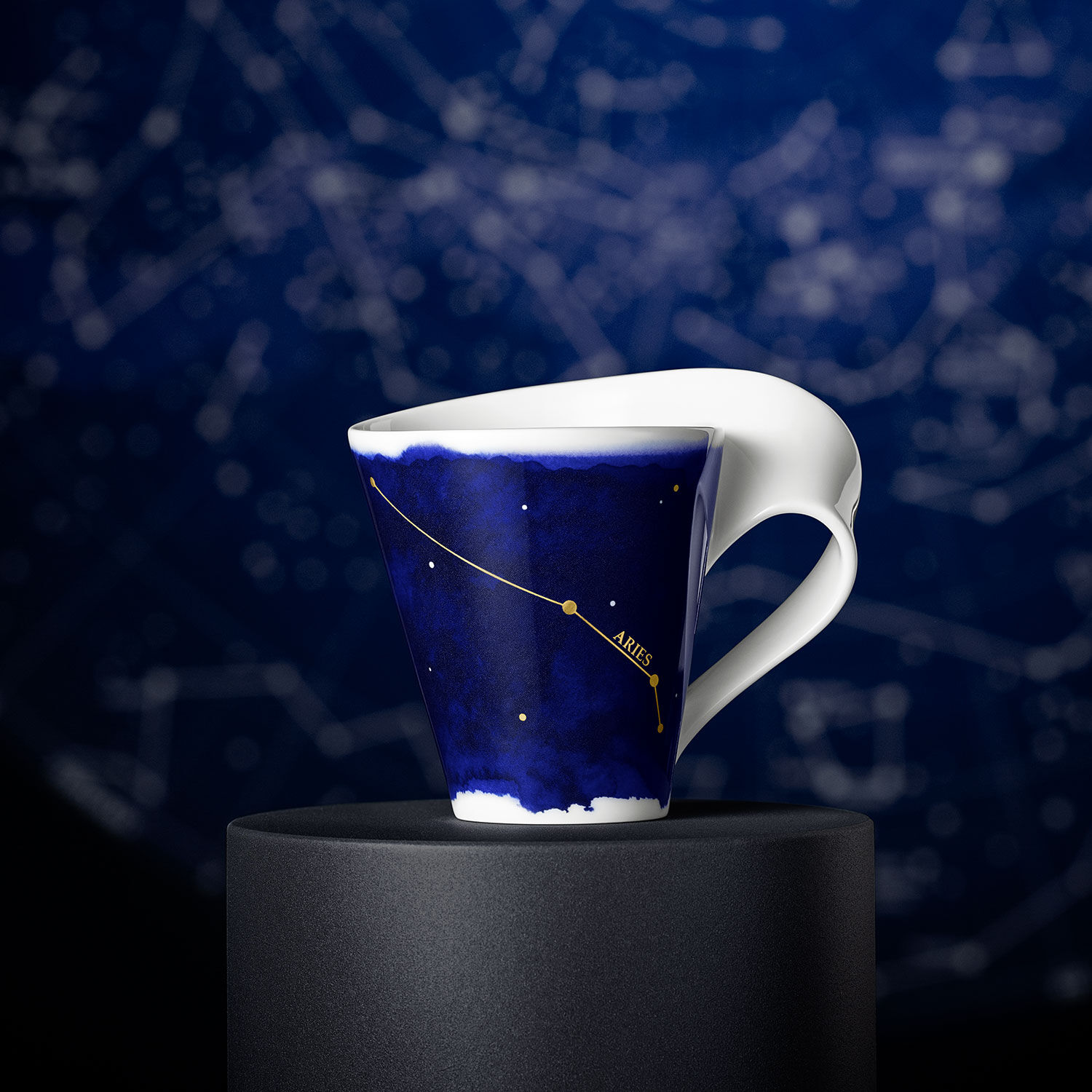 NewWave Mug Multi-colored, 8.2 oz, Premium Porcelain