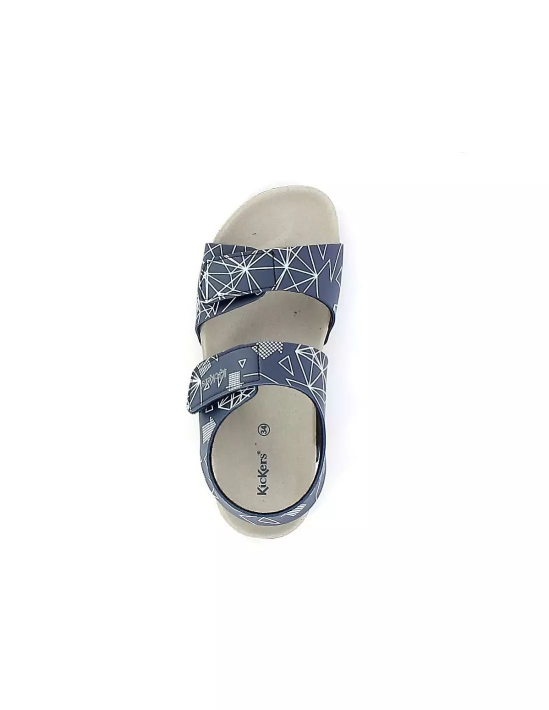 KICKERS SUMMERKRO - Sandales & nu-pieds Marinegalactic