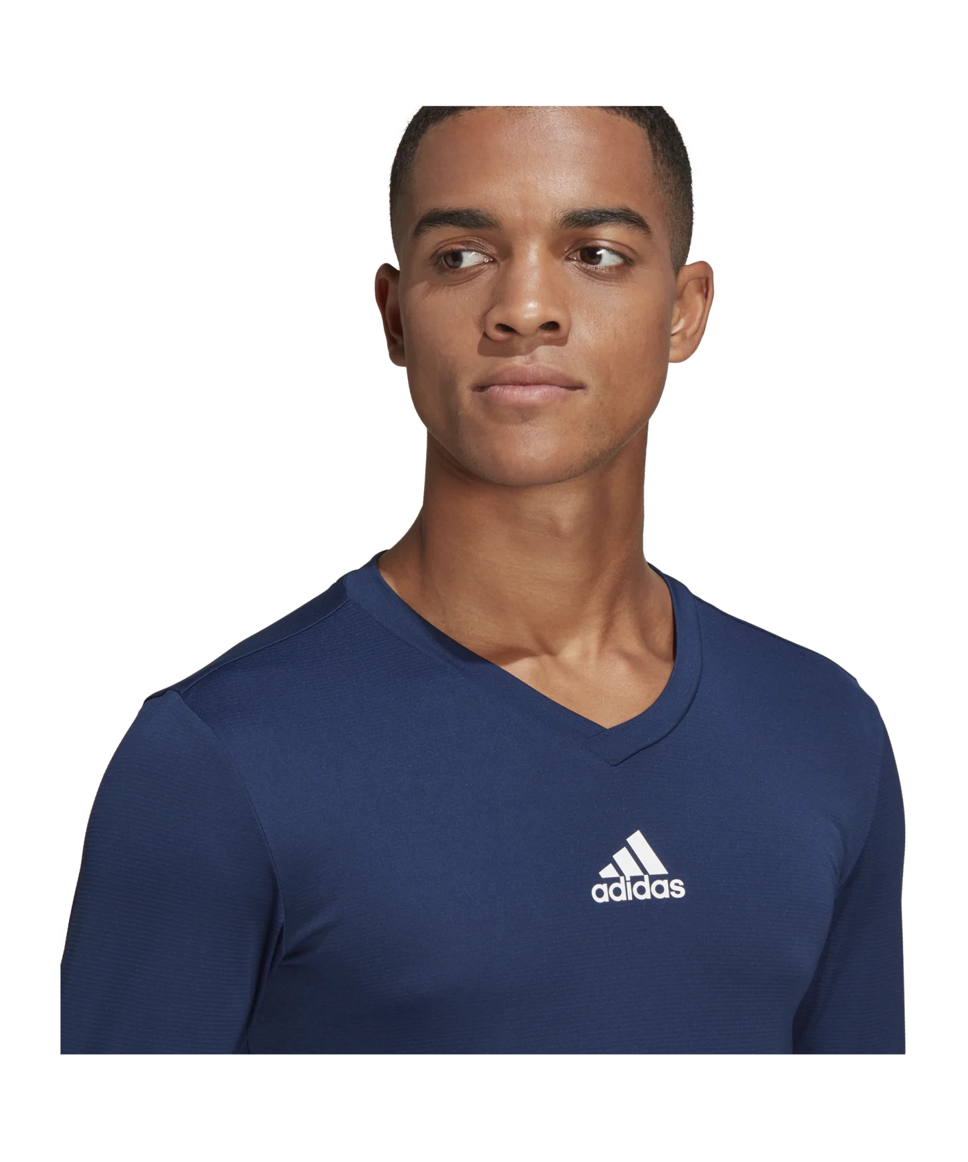 adidas Team Base Top langarm Blau