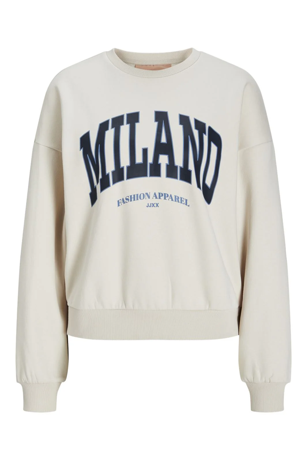 Jjxx Jxmerle Rlx Short Ls Crew Swt Ln 4545666 moonbeam milano