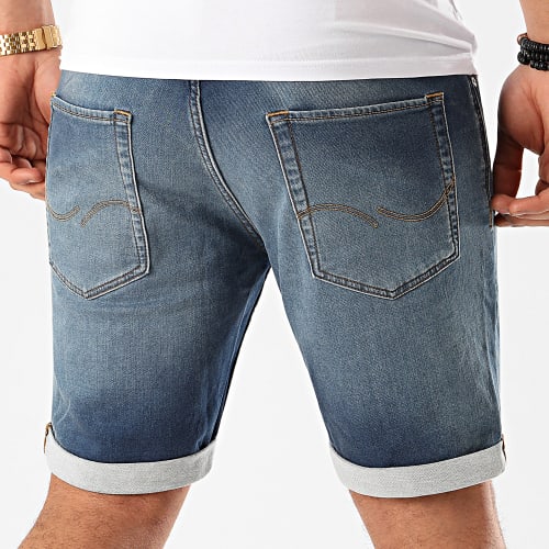 Short Jean Rick Icon Bleu Denim