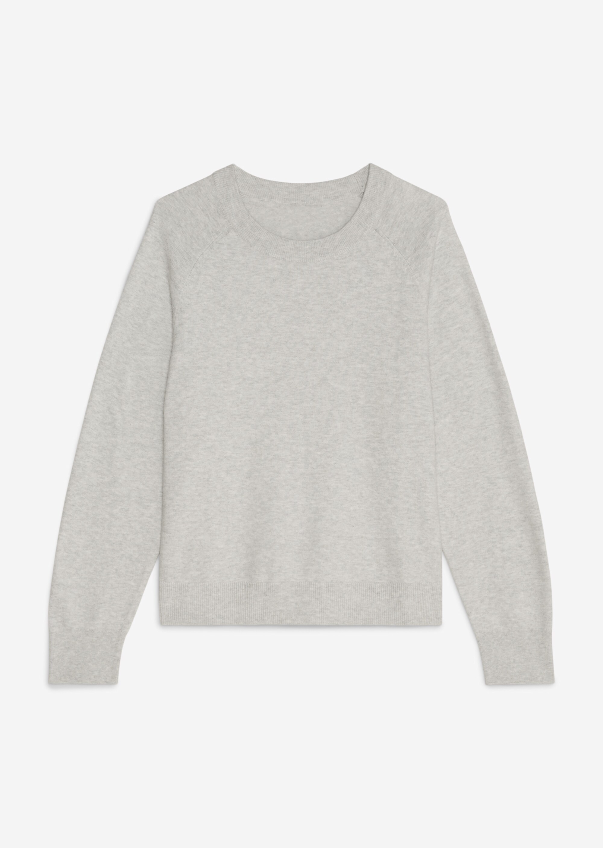 Basic Pullover regular aus Soft-Cotton-Stretch