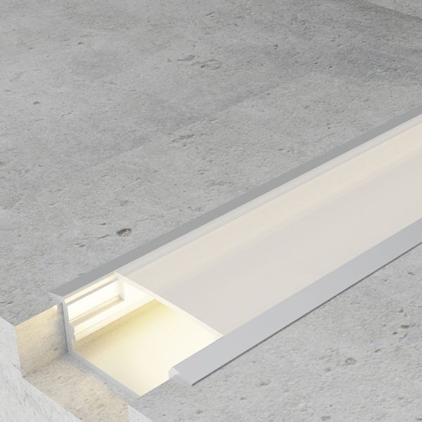 Ledme Perfil de Aluminio Long 2 Metros
