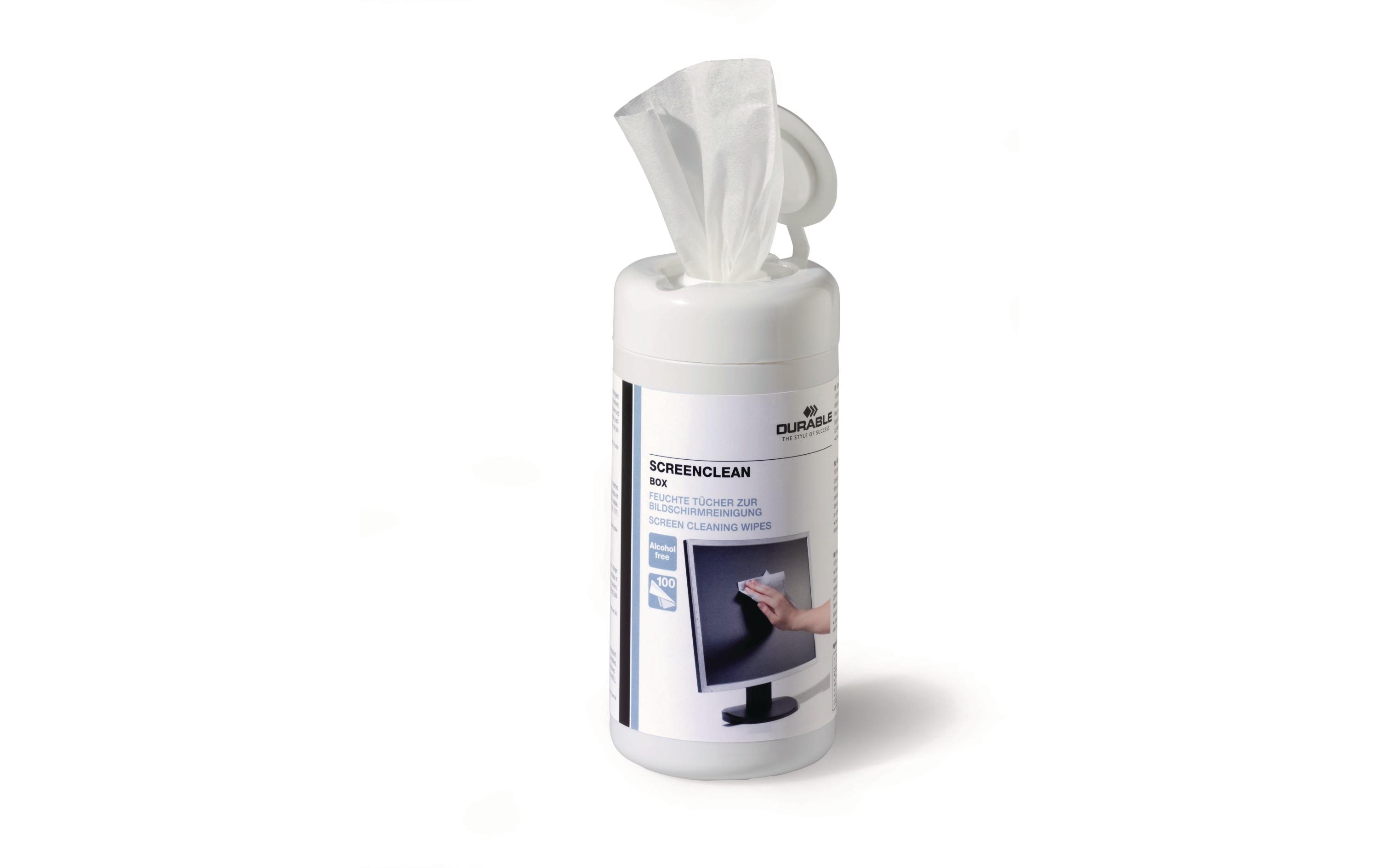 Bildschirmreinigungstücher Screenclean Box 100 StückReinigungstücher