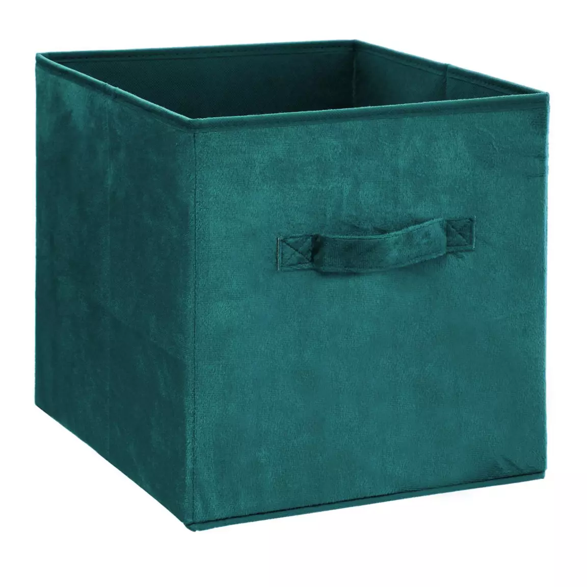 Panier de rangement Velouria Bleu canard