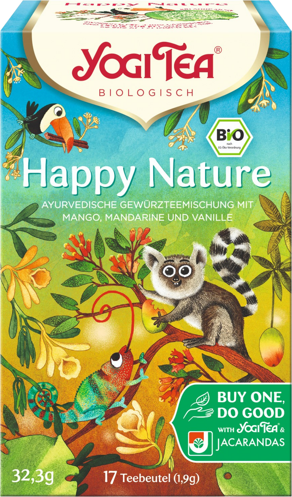 Yogi Tea  Happy Nature Tee Bio, 32,30 g