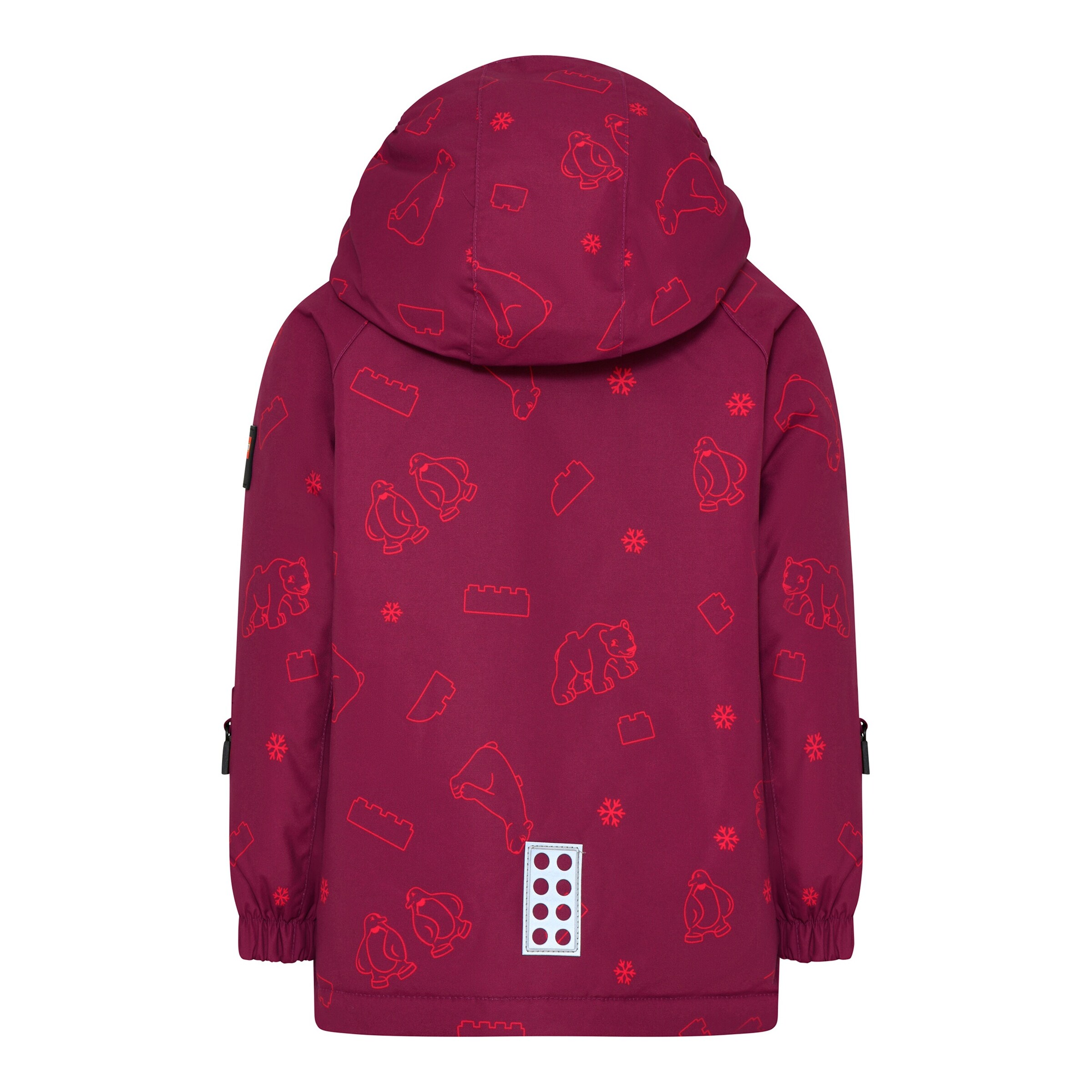 LEGO® kidswear Winterjacke mit abnehmbarer Kapuze LWJaden lila