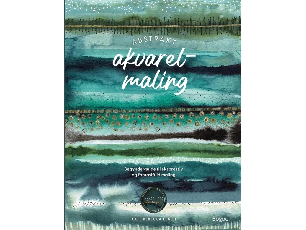 Abstrakt akvarelmaling | Kate Rebecca Leach