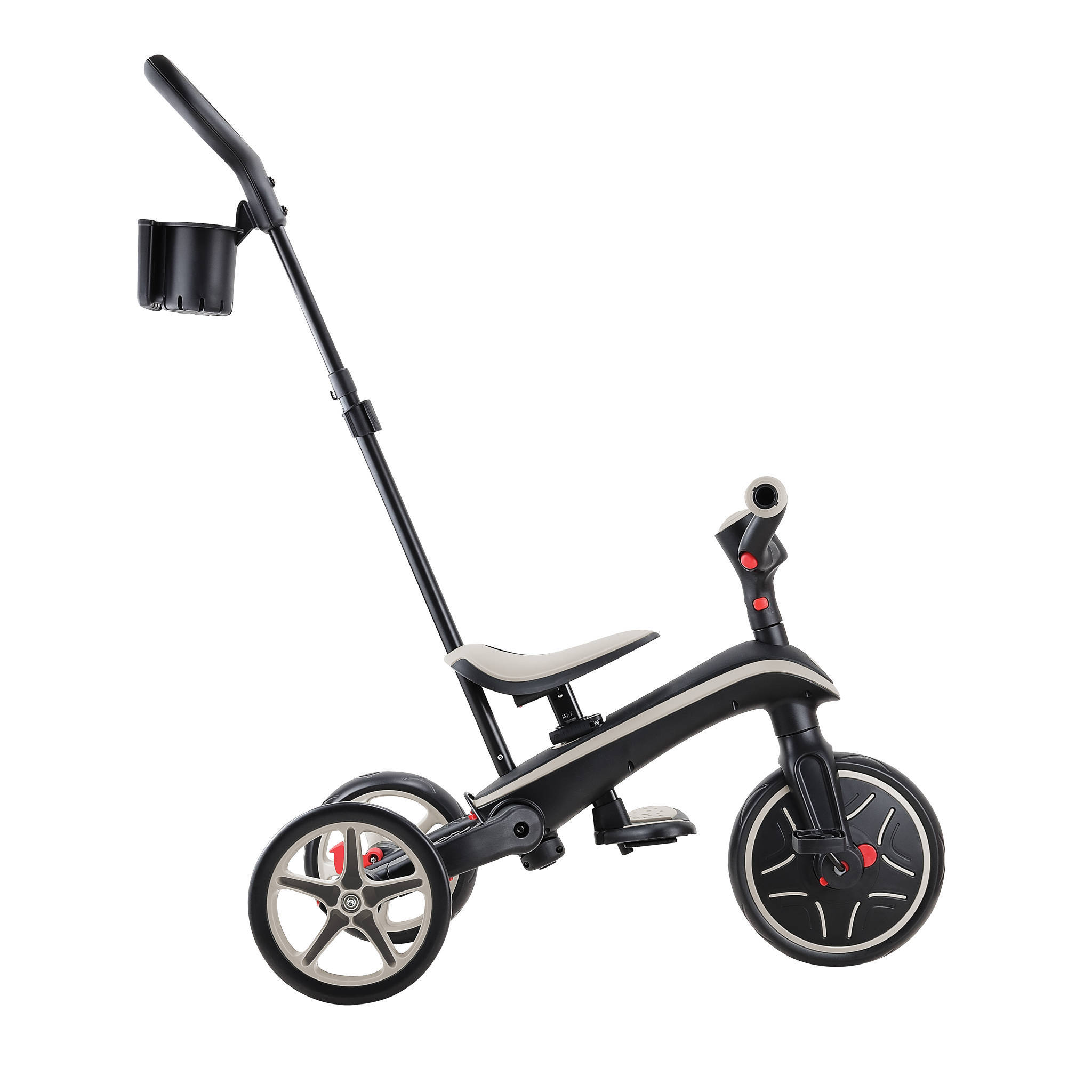 Globber Trike Foldable 4 in 1 Taupe