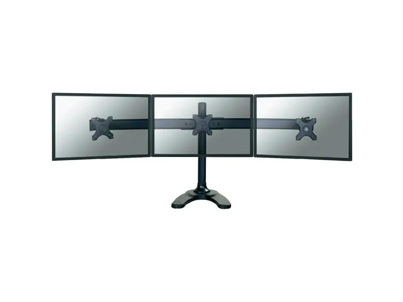Neomounts FPMA-D700DD3 - Stativ - for 3 LCD skærme - sort - skærmstørrelse: 10