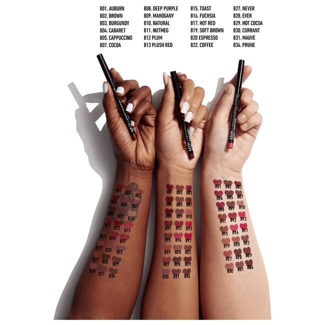 NYX Slim Lip Pencil - Deep Purple