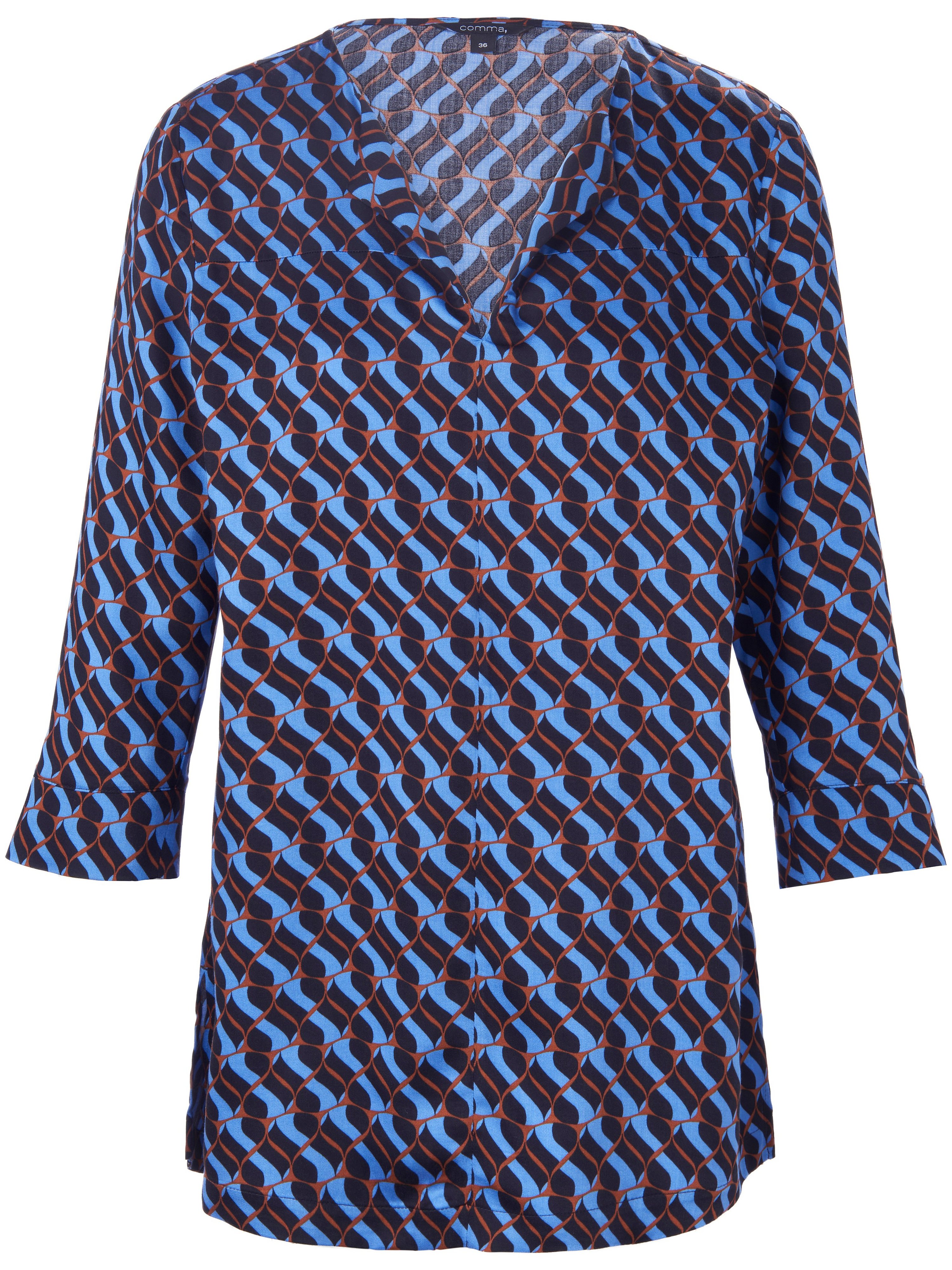 Bluse mit 3/4-Arm