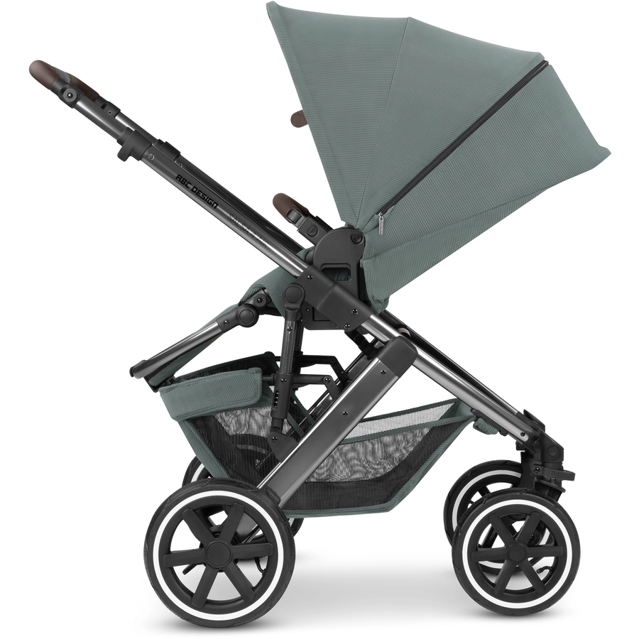 ABC DESIGN Kombikinderwagen Salsa 4 Air Aloe Kollektion 2024