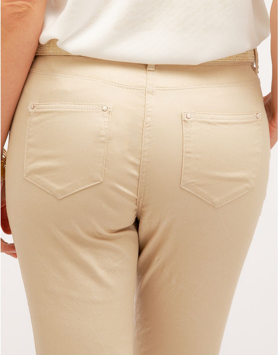 Pantalon beige 7/8ème