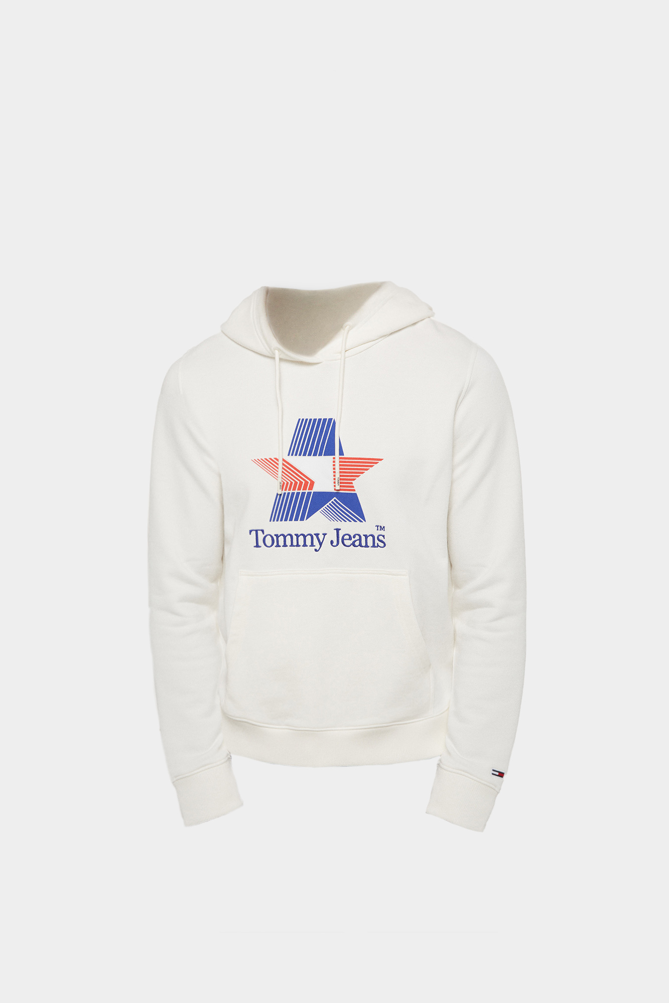 Moletom feminino com capuz e logo da Tommy Jeans.