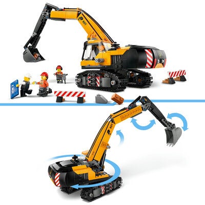 LEGO City 60420 Gul gravemaskin