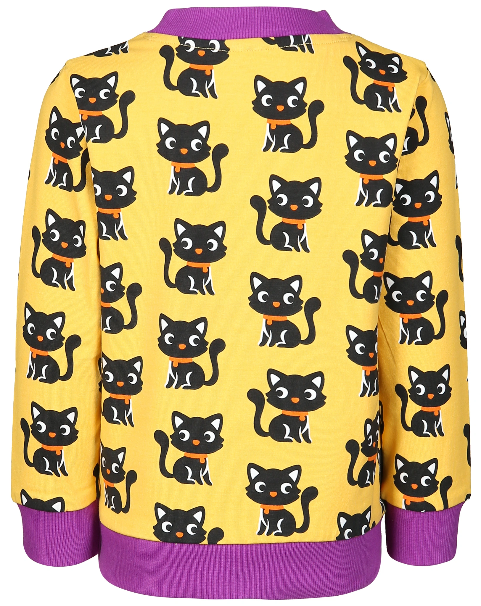 Sweatshirt CAT in gelb