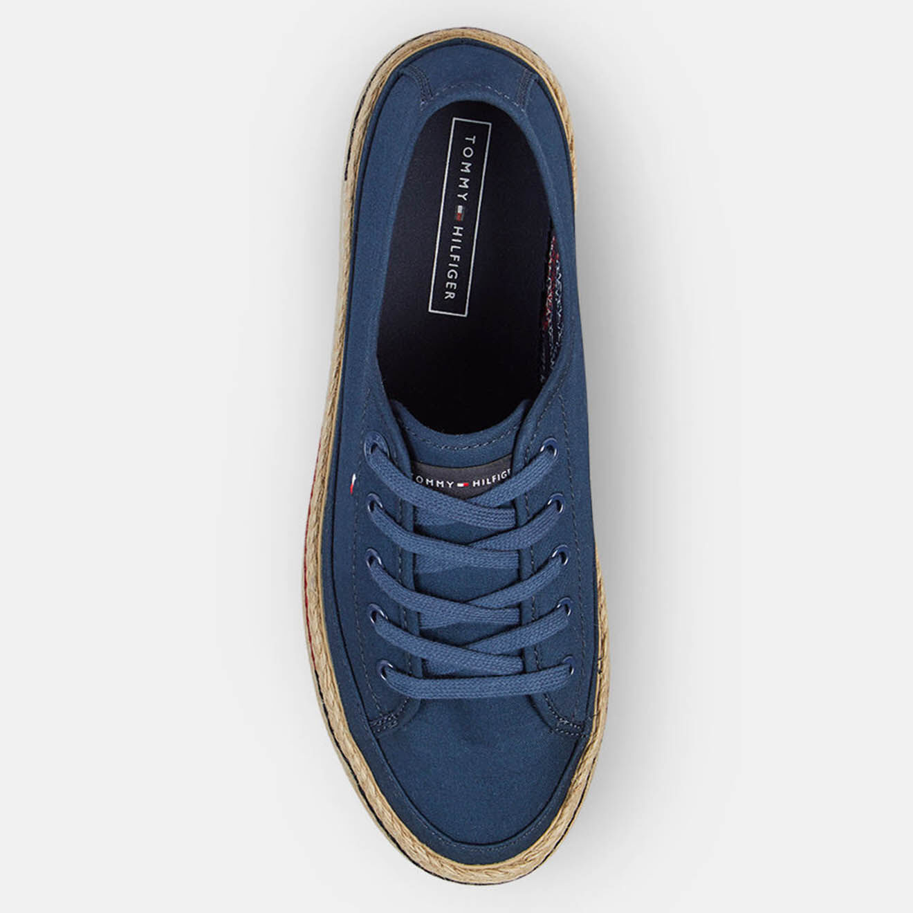 Tommy Hilfiger Baskets à plateforme bleu marine
