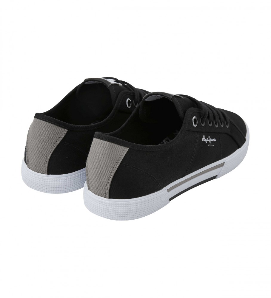 Tênis básico Pepe Jeans Brady preto